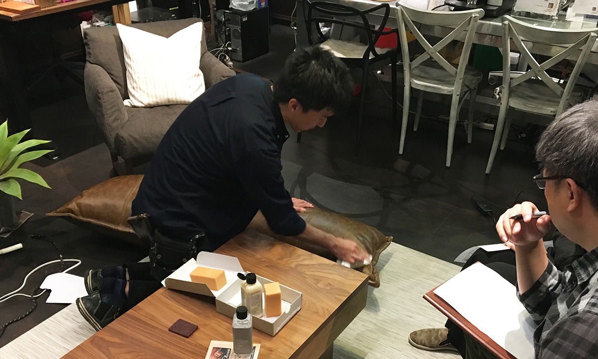 大阪マルキン家具 メンテナンスイベントの様子2
