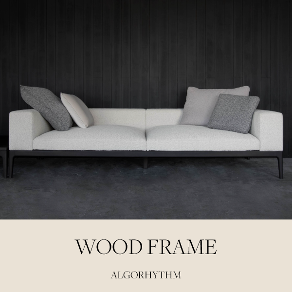 WOODFRAMEウッドフレームソファ