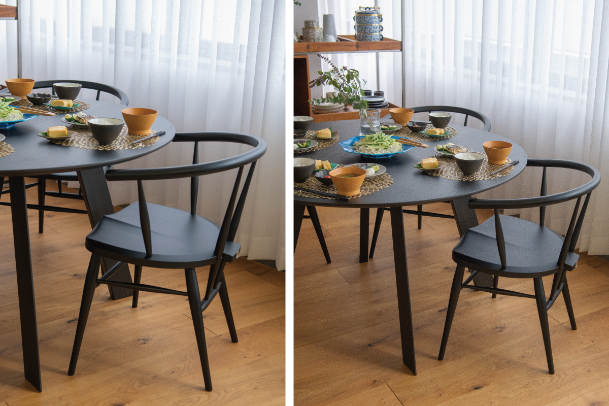 CAFECHAIR BLACK (カフェチェアブラック)